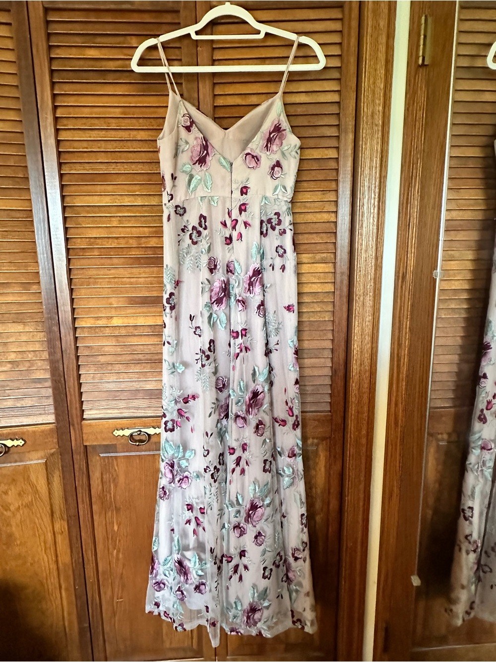 Jenny Yoo Julianna Enchanted Floral Vintage Iris embroidered gown size 2 - Picture 12 of 15